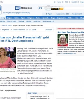 Maren Gilzer aus „In aller Freundschaft“ geht offenbar ins RTL-Dschungelcamp - BouL.E.vard - Leipzig - LVZ-Online